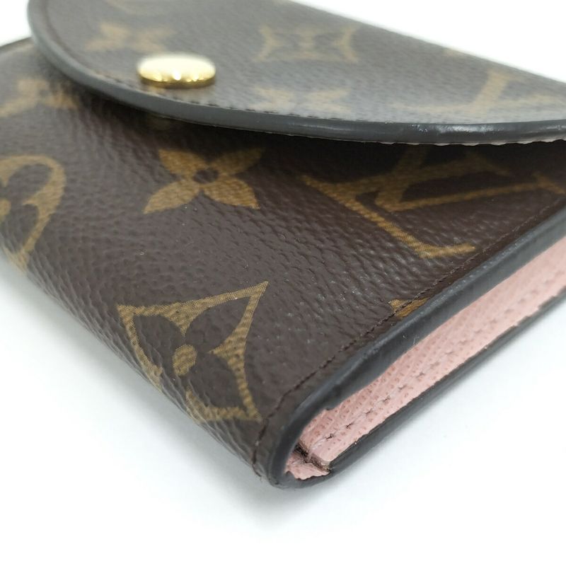 Louis Vuitton Porte Monnaie Rosalie Coin Case Rose Ballerine Monogram — view 4