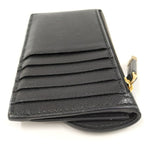 Christian Dior Card Case Saddle Leather Black — view 7