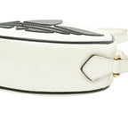 Gucci Adidas GG Marmont Crossbody Bag White Black Leather — view 4