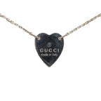 Gucci Trademark Heart Pendant SV 925 Silver — view 3