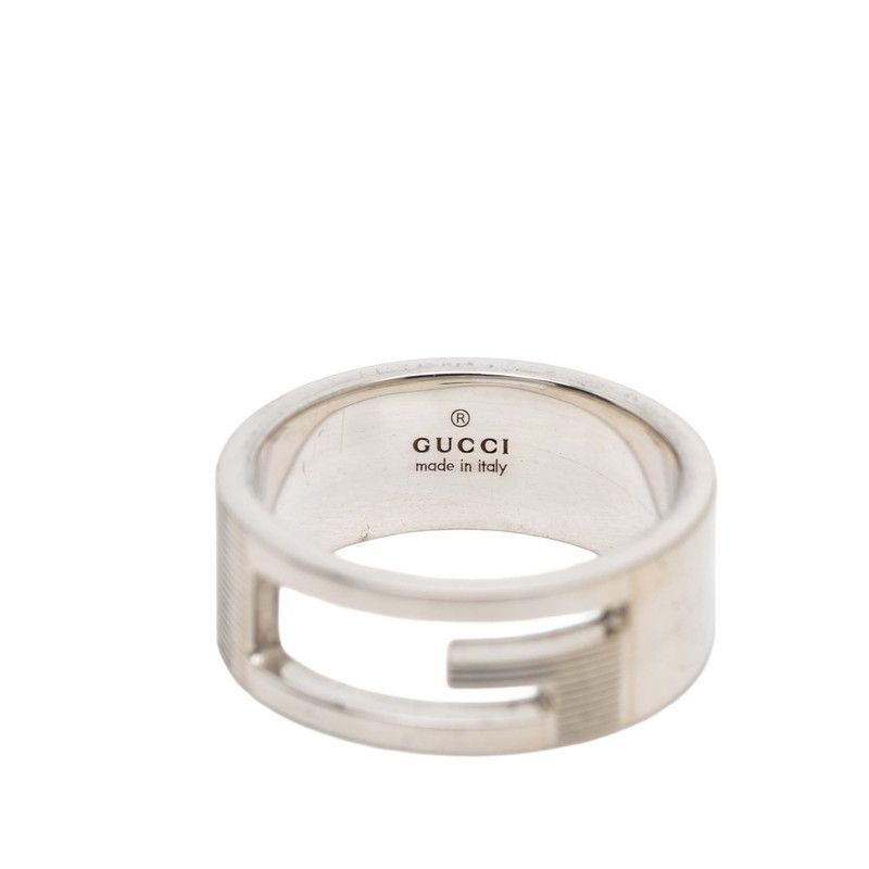 Gucci Branded G Ring 17 SV 925 Silver — view 5