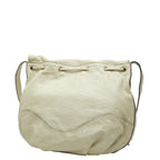 Gucci Guccissima Crossbody Bag Ivory White Leather — view 2