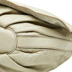 Gucci Guccissima Crossbody Bag Ivory White Leather — view 4