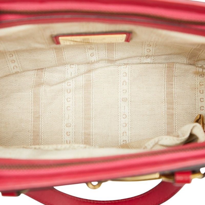 Gucci Horsebit Pink Patent Leather — view 9