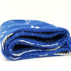 Louis Vuitton Muffler Echarpe Logomania Blue Scarf — view 3