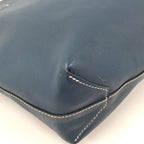 Hermes Double Sense Tote Bag Leather Blue — view 3