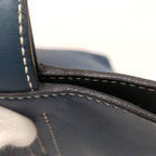 Hermes Double Sense Tote Bag Leather Blue — view 5