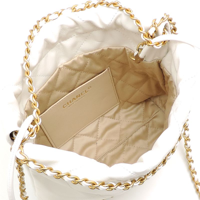 Chanel Handbag 22 Mini Chain As3980 — view 7