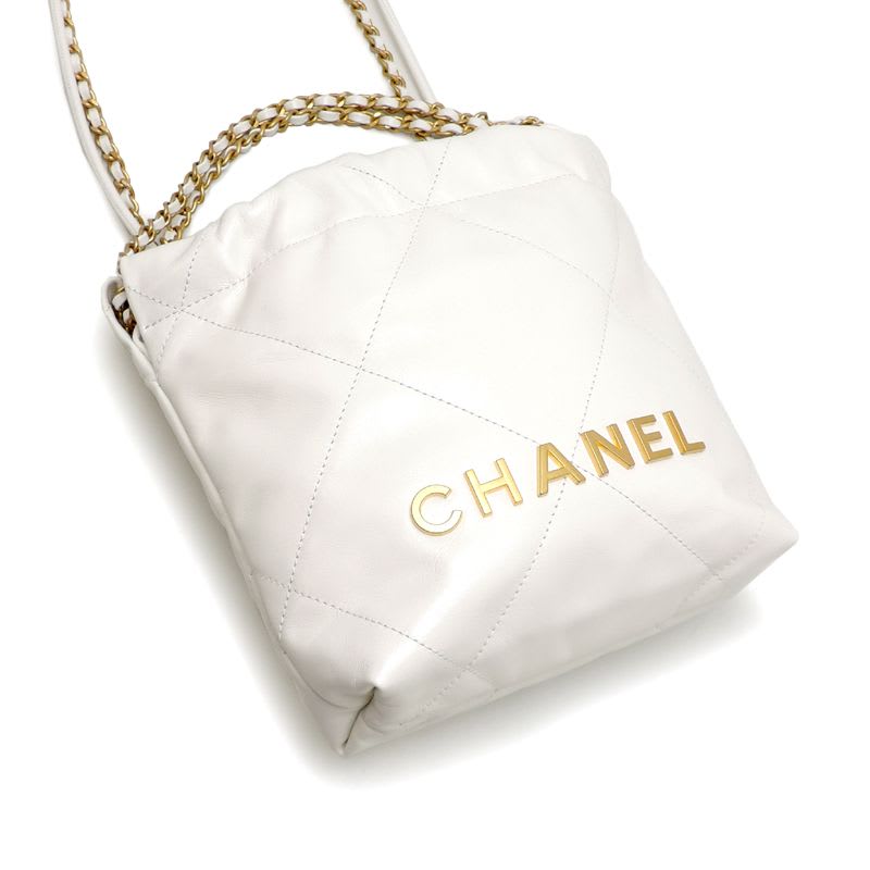 Chanel Handbag 22 Mini Chain As3980 — view 4
