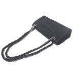Chanel Shoulder 2.55 Cotton Black Bag — view 5