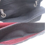 Chanel Shoulder 2.55 Cotton Black Bag — view 8