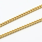 Christian Dior Necklace CD Logo Metal Rhinestone Gold Plated GP Accessories — view 7