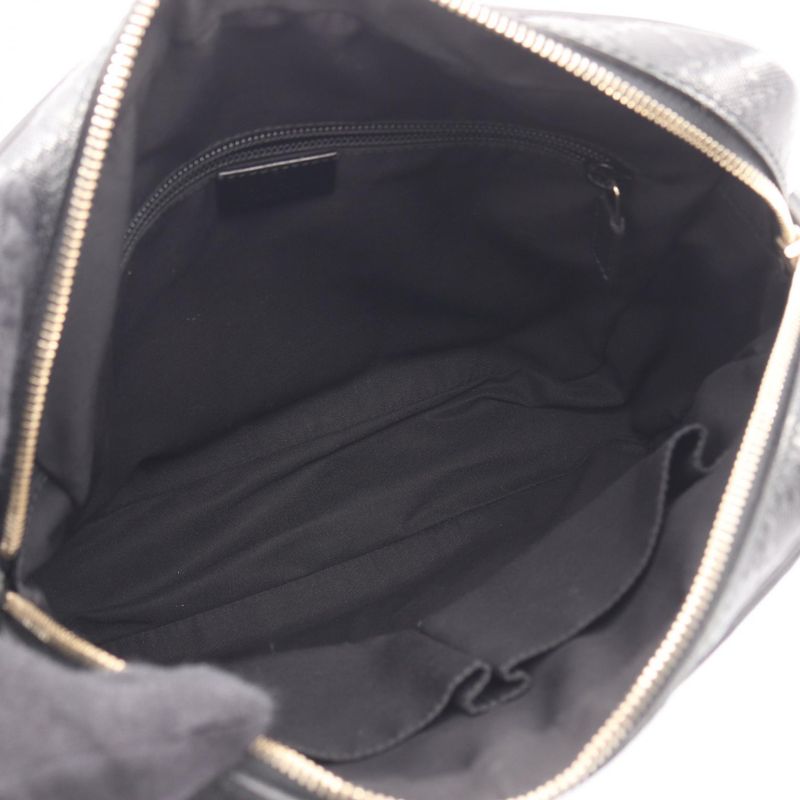 Gucci Shoulder Bag Diamante Black Leather — view 3