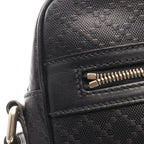 Gucci Shoulder Bag Diamante Black Leather — view 6