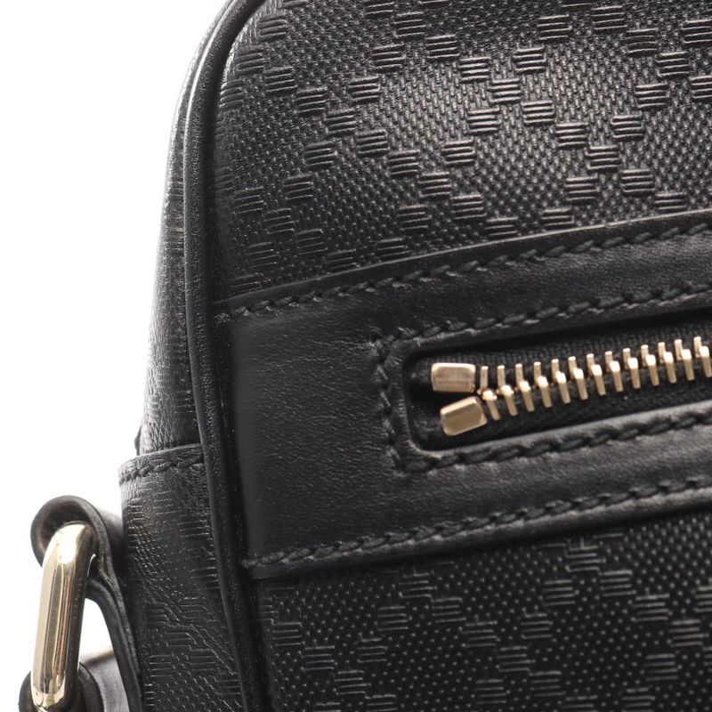Gucci Shoulder Bag Diamante Black Leather — view 6
