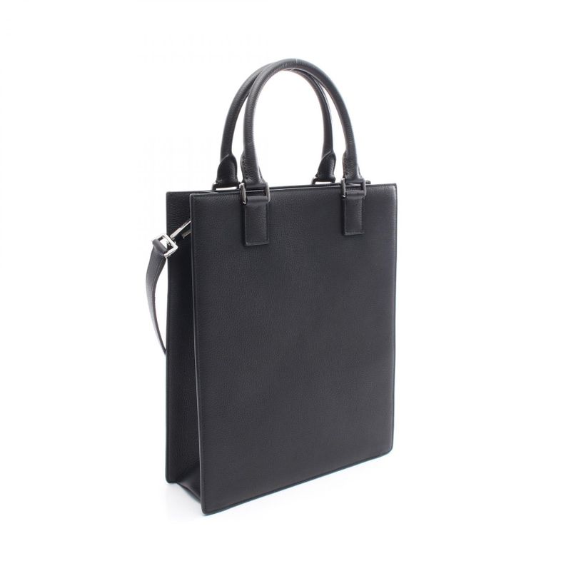 Dior Tote Bag Safari North South 1 umj Black Leather — view 2