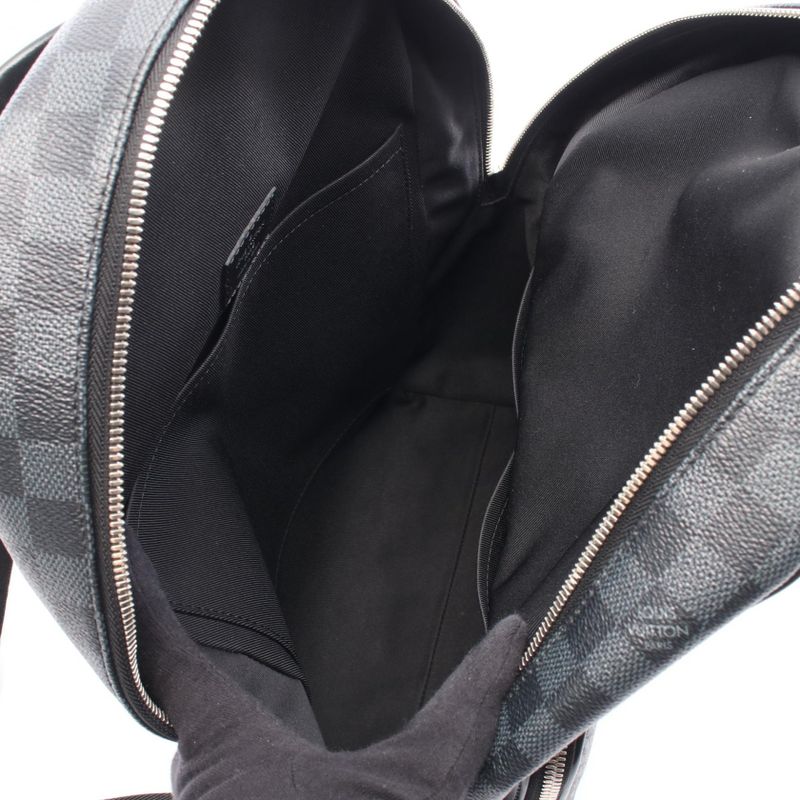 Louis Vuitton Rucksack Sac Backpack Damier Graphite Campus Coated — view 3