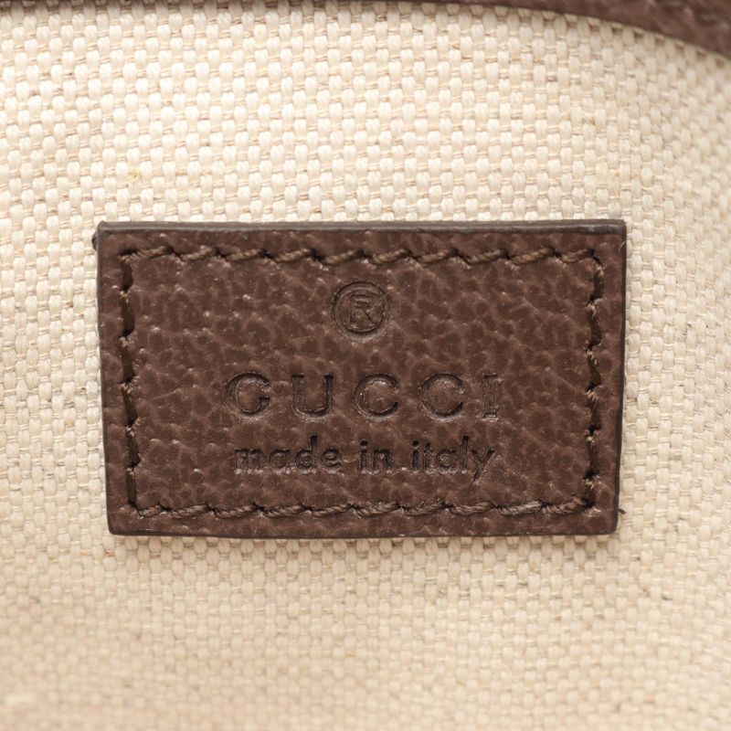 Gucci Waist Bag Body Ophidia GG Supreme Small Beige Ebony — view 4