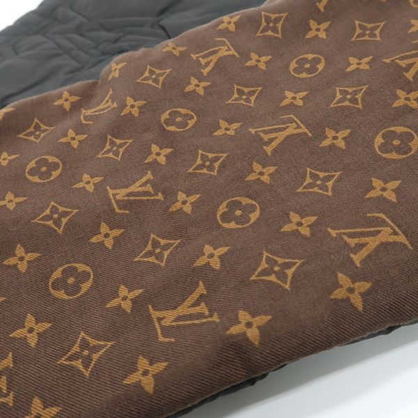 Louis Vuitton Echarpe Pillow Monogram Muffler 2021 Reversible Nylon Silk Scarf — view 7