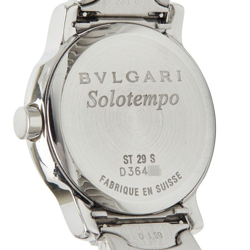 Bvlgari Solo Tempo St29 S Stainless Steel — view 4