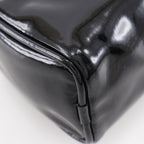 Chanel Camellia Enamel Black Pouch — view 4