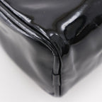 Chanel Camellia Enamel Black Pouch — view 6