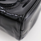 Chanel Camellia Enamel Black Pouch — view 5