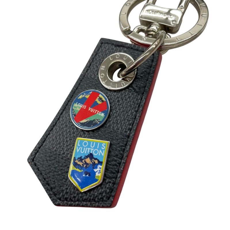Louis Vuitton key-ring Damier Graphite Small Et Chappe Em1250 — view 5