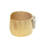 Louis Vuitton Cuff Essential V Colorama Bangle Metal Gold Bracelet — view 6