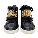 Hermes Lennox Sneakers High Cut Exlibris Studs Collier de Chien Leather — view 2