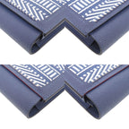 Hermes Passant Long Sangle Caval Vaux Epson Blue Brighton Silver Hardware — view 4