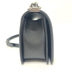 Chanel Shoulder Bag Boy 25 Caviar Leather Black — view 3