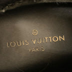 Louis Vuitton Black Heart Line Sneakers Shoes Socks Patch Knit — view 7