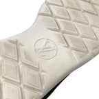 Louis Vuitton Black Heart Line Sneakers Shoes Socks Patch Knit — view 8