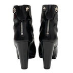 Hermes Boots Short Shoes Leather Black — view 4