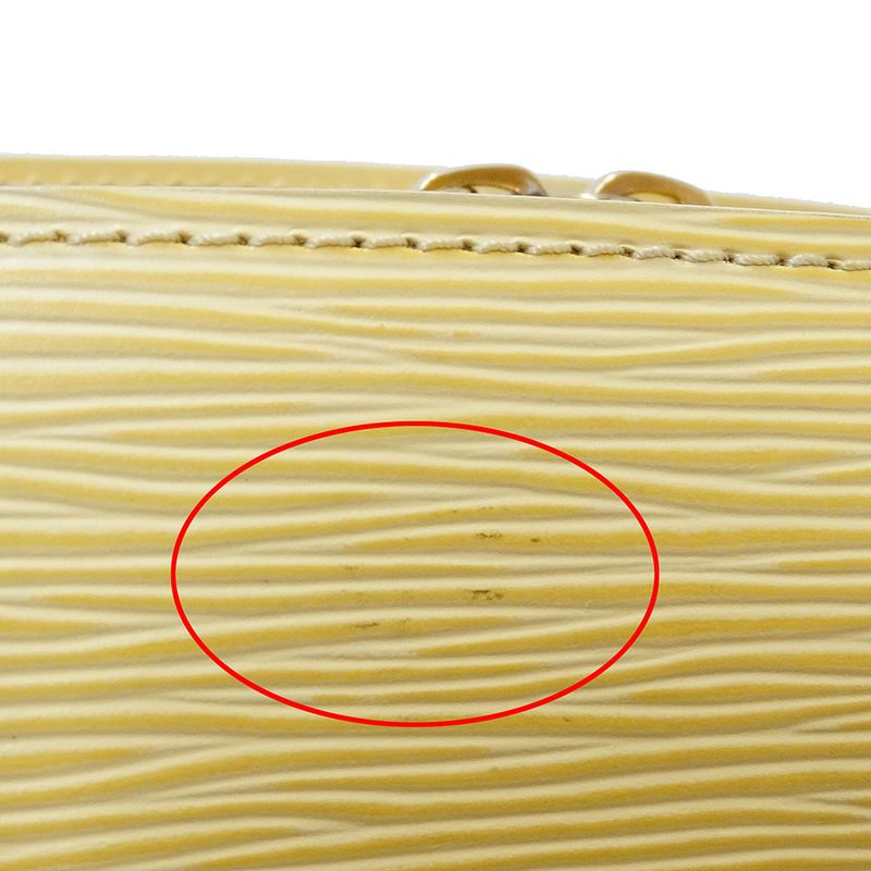 Louis Vuitton Bag Handbag Epi Leather Pont Neuf Vanilla Cream — view 8