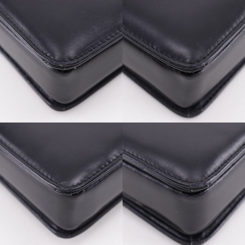 Gucci Vintage Calf Black Shoulder Bag — view 4