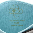 Louis Vuitton Card Case Porto Carte Sample Canvas Monogram Azur Frost — view 6