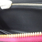 Loewe Wallet Long Repeat Leather Magenta Pink Round Zipper — view 9