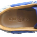 Louis Vuitton Run Away Line Sneakers Haraco Suede Leather Low Cut All Over — view 7