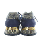 Louis Vuitton Run Away Line Sneakers Haraco Suede Leather Low Cut All Over — view 5
