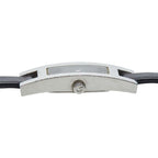 Gucci 3900 L Silver Black Stainless Steel Leather — view 5