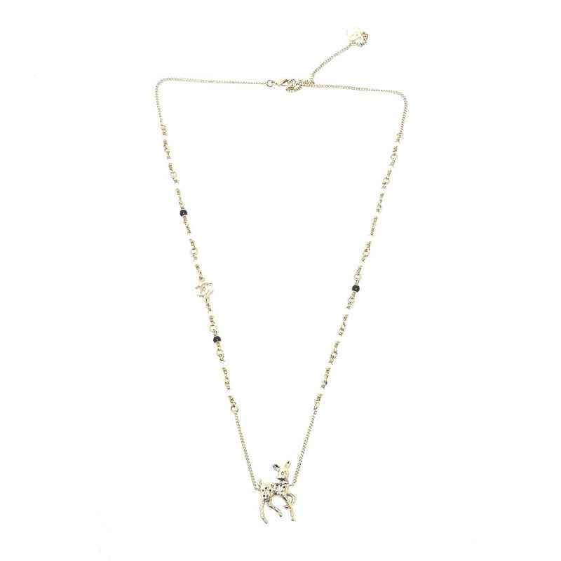 Chanel Necklace Bambi Faux Pearl G26 Metal — view 3