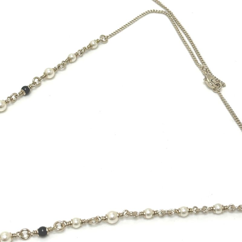 Chanel Necklace Bambi Faux Pearl G26 Metal — view 6
