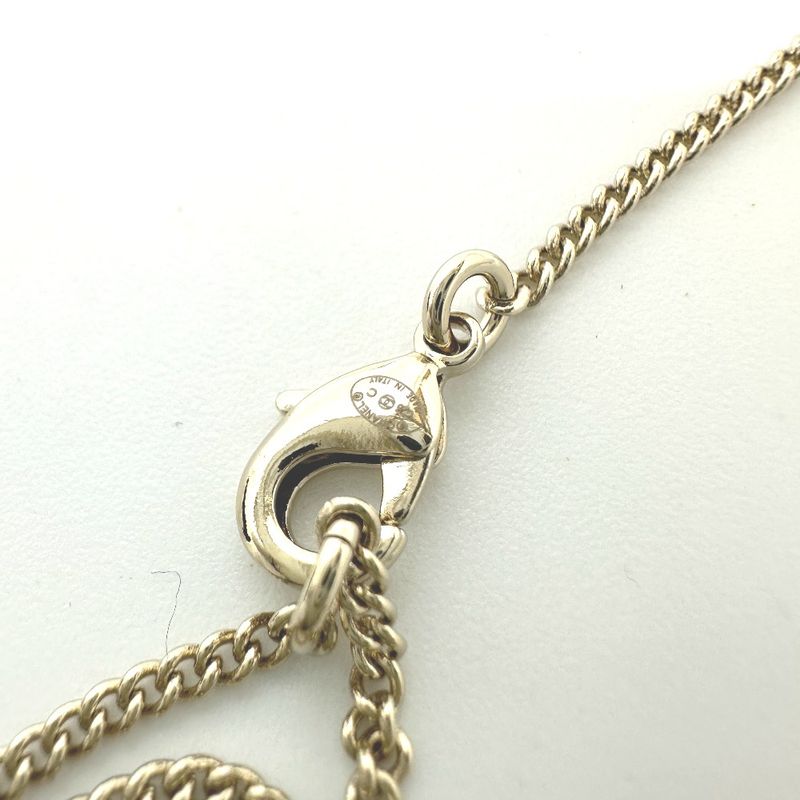 Chanel Necklace Bambi Faux Pearl G26 Metal — view 8