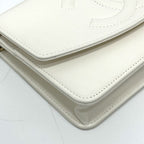 Chanel Shoulder Bag Ap4653 Caviar Leather White — view 5