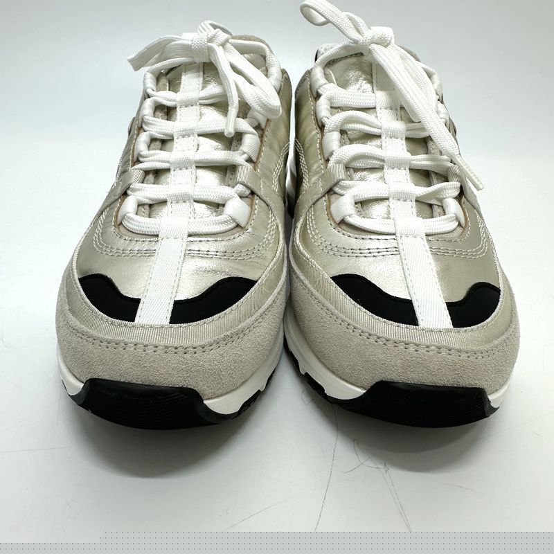 Chanel Sneakers Coco Mark Metallic Leather Metiers D'art — view 7