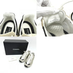 Chanel Sneakers Coco Mark Metallic Leather Metiers D'art — view 2