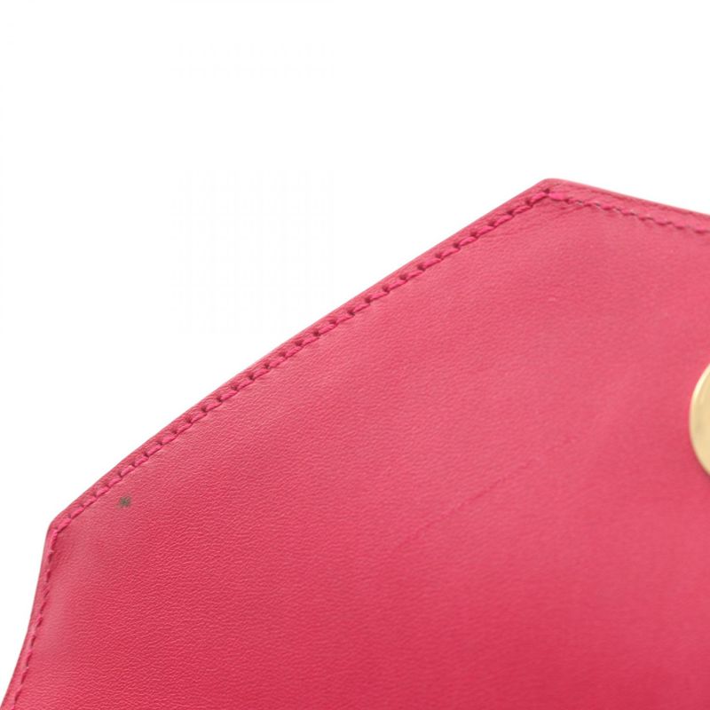 Saint Laurent Paris Shoulder Bag Betty Magenta Leather Chain — view 8