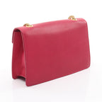 Saint Laurent Paris Shoulder Bag Betty Magenta Leather Chain — view 2